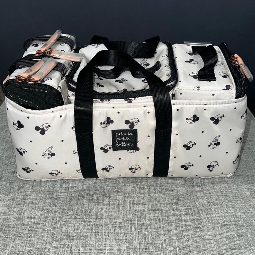 Mickey Mouse Petunia Pickle Bottom Caddy